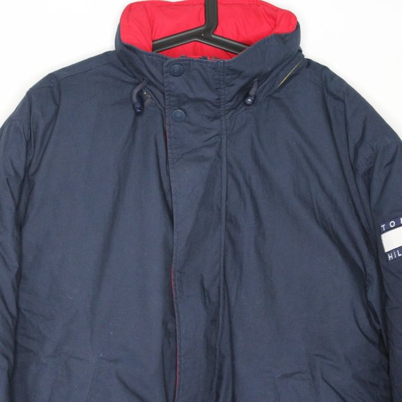 VTG Tommy Hilfiger Spell Out Down Jacket L260 - Picture 3 of 8